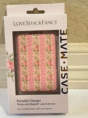BRAND NEW original LoveShackFancy x Target x Case-Mate Magnetic Power Bank
